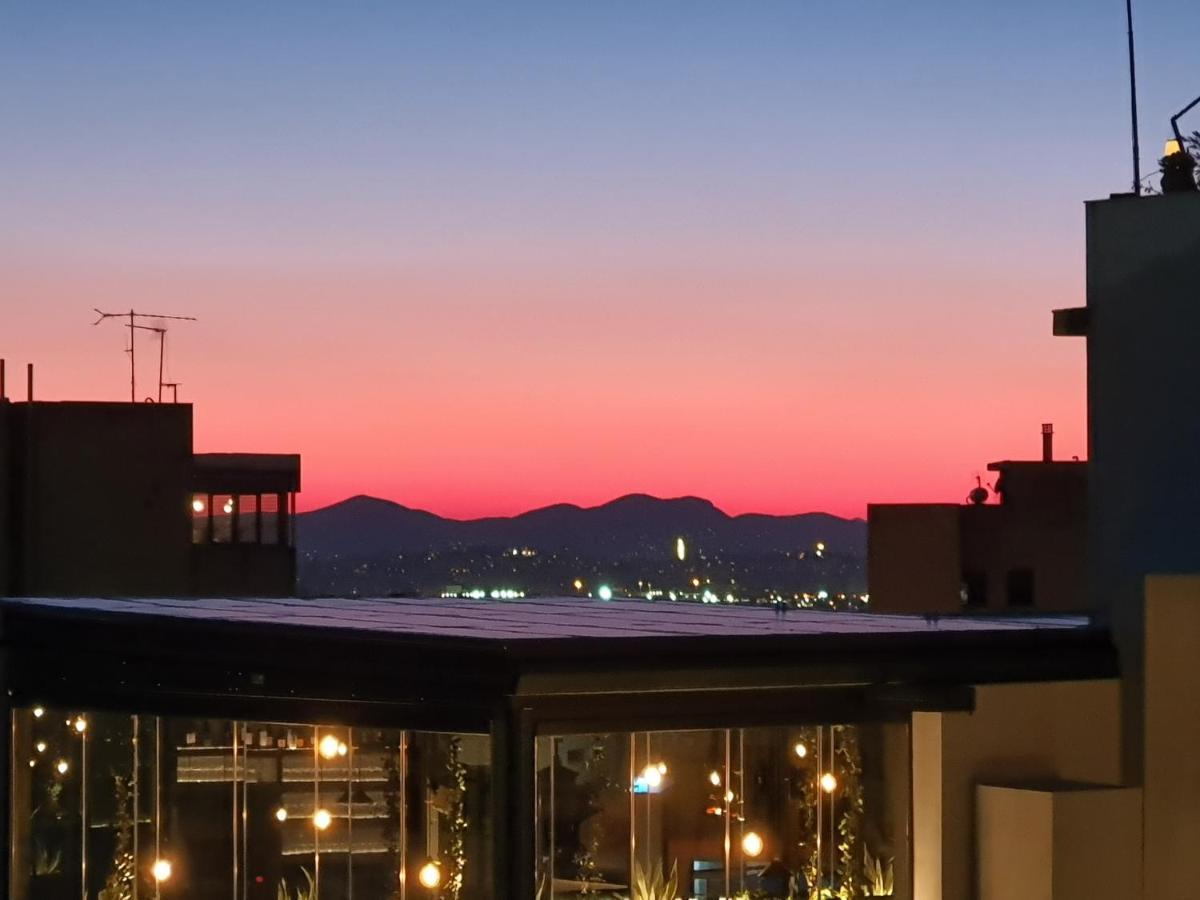 Super Loft With Acropolis View Daire Atina Dış mekan fotoğraf