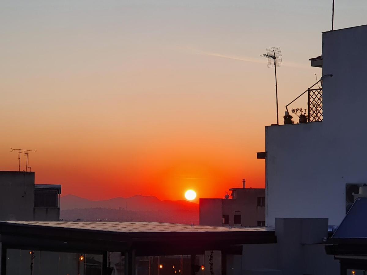 Super Loft With Acropolis View Daire Atina Dış mekan fotoğraf