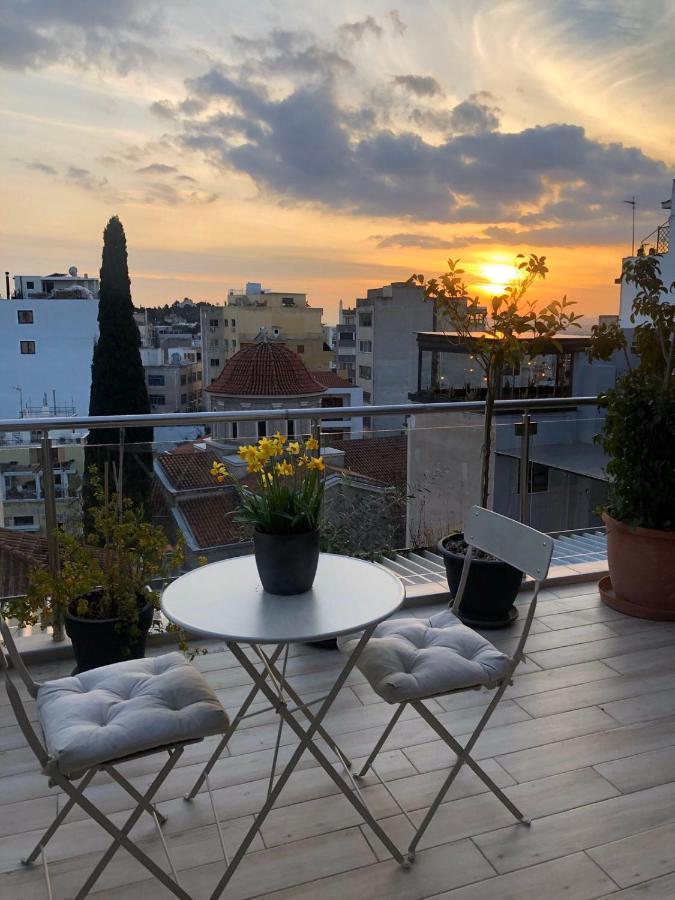 Super Loft With Acropolis View Daire Atina Dış mekan fotoğraf