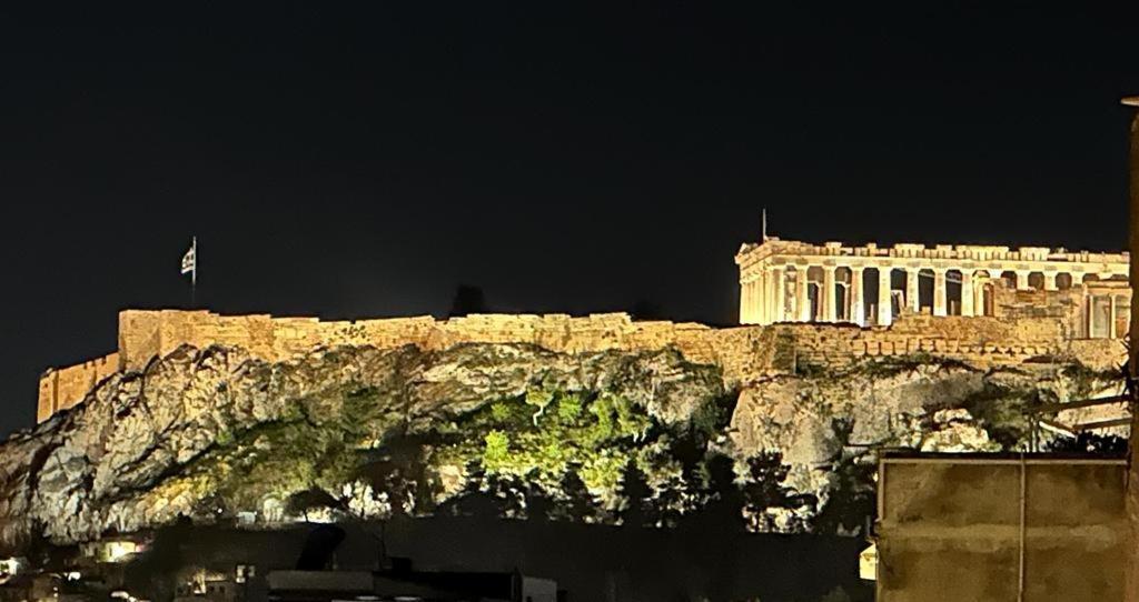 Super Loft With Acropolis View Daire Atina Dış mekan fotoğraf