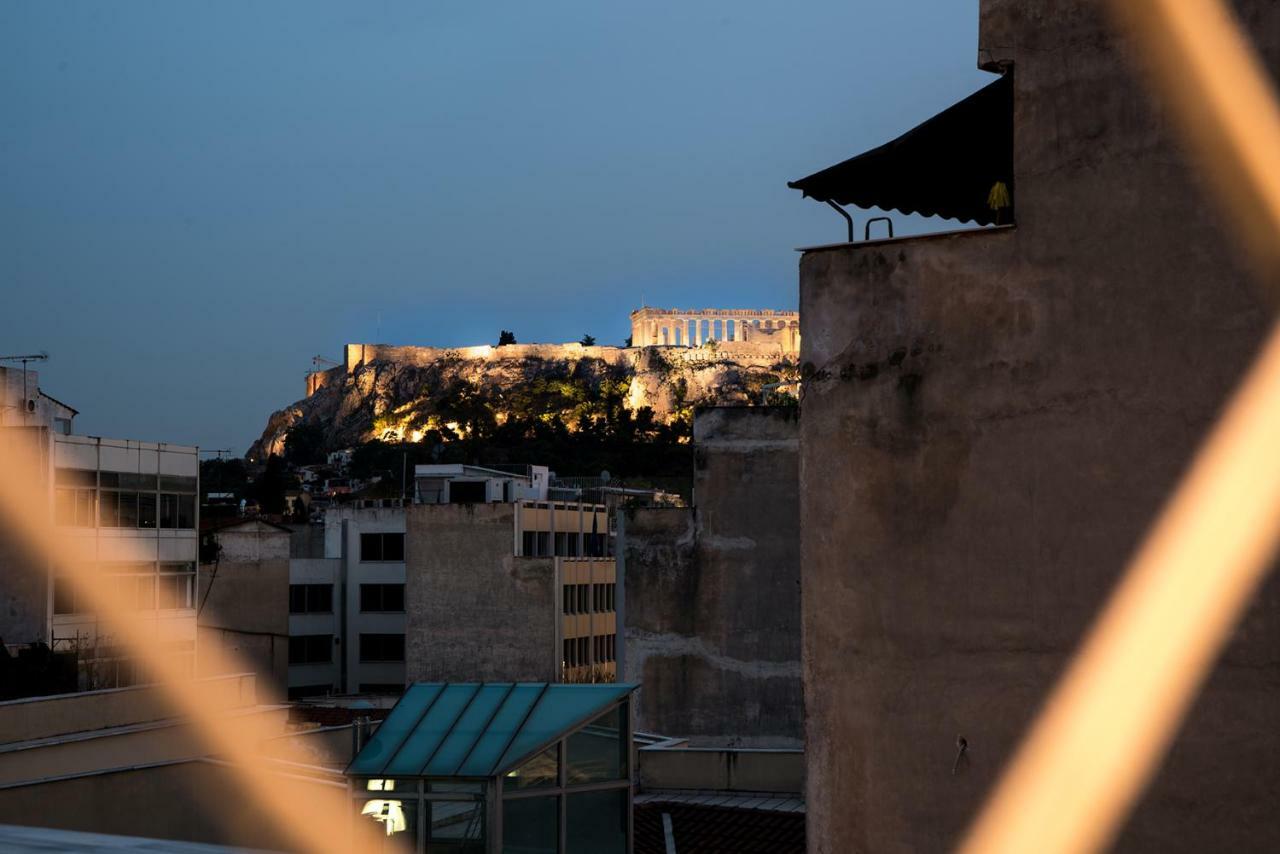 Super Loft With Acropolis View Daire Atina Dış mekan fotoğraf