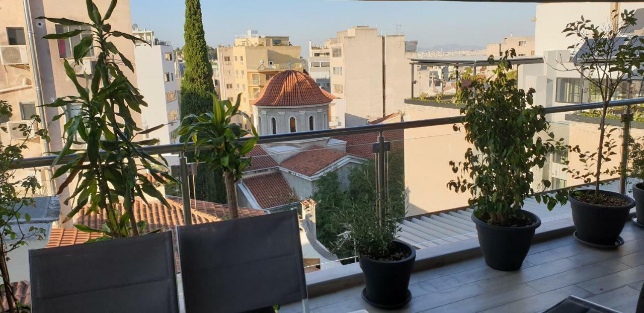 Super Loft With Acropolis View Daire Atina Dış mekan fotoğraf